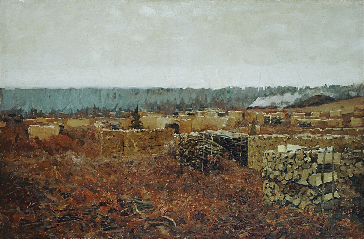 Порубка, И. Левитан