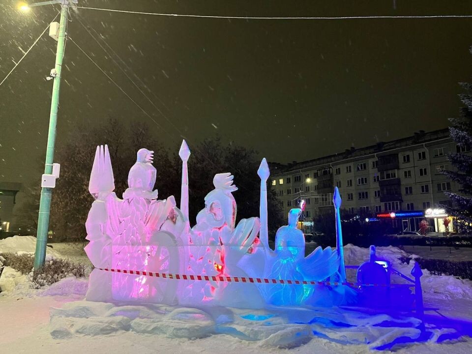    Украшение Бийска к Новому году. Источник: Виктор Щигрев