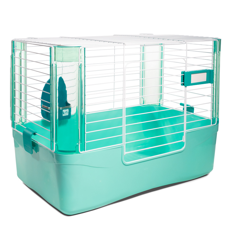 На фото – эмалированная клетка для мелких животных «Люкс» от бренда Triol