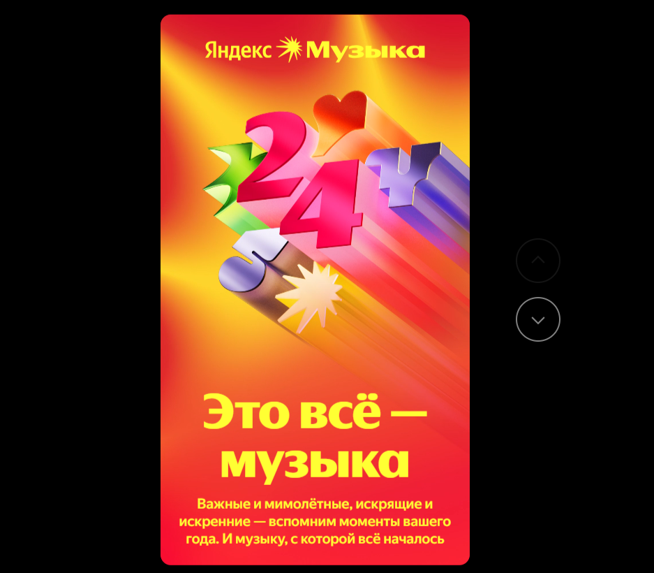 Итоги 2024 года в Яндекс Музыке