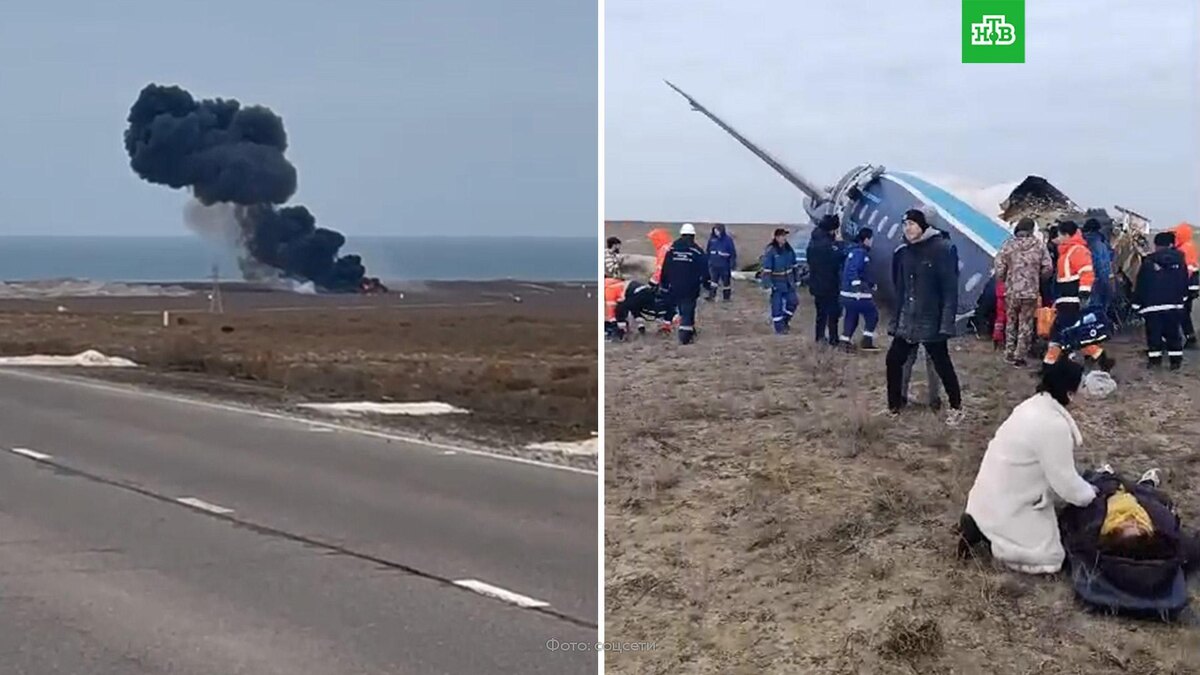    Стало известно о выживших при крушении самолета в Казахстане