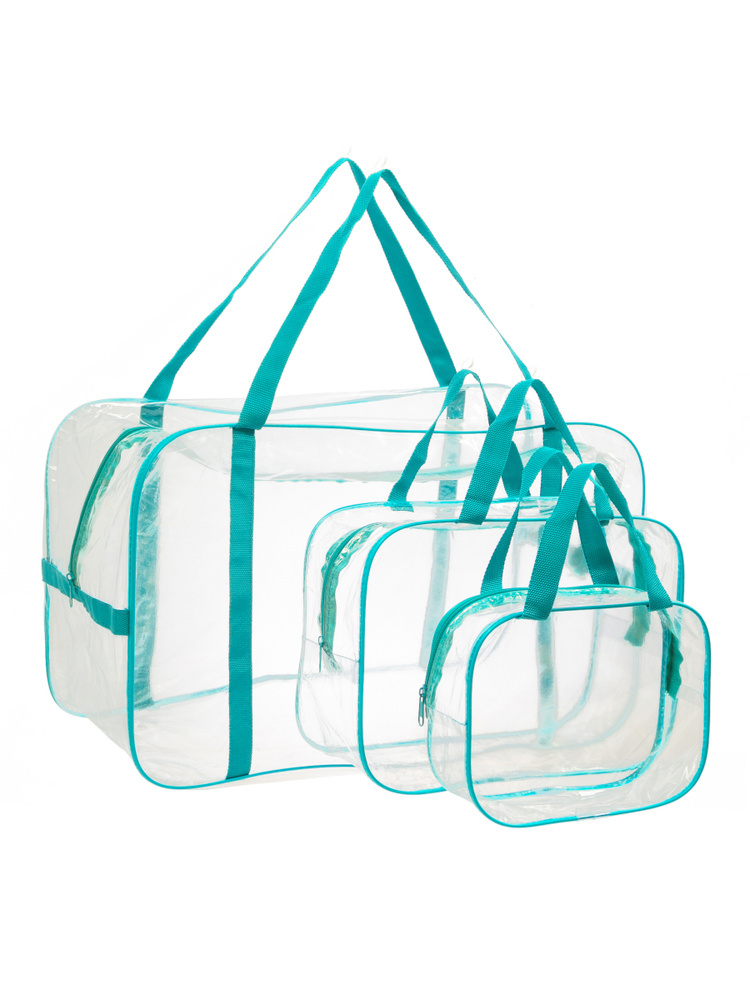 у меня, кстати, был вот такой самый простой набор сумок, которым вообщем осталась довольна; а двумя малыми сумками пользуемся до сих пор, для поездок с сыном.