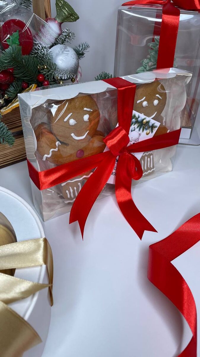 Имбирный пряник "Bourbon Shop". Ручная работа. 