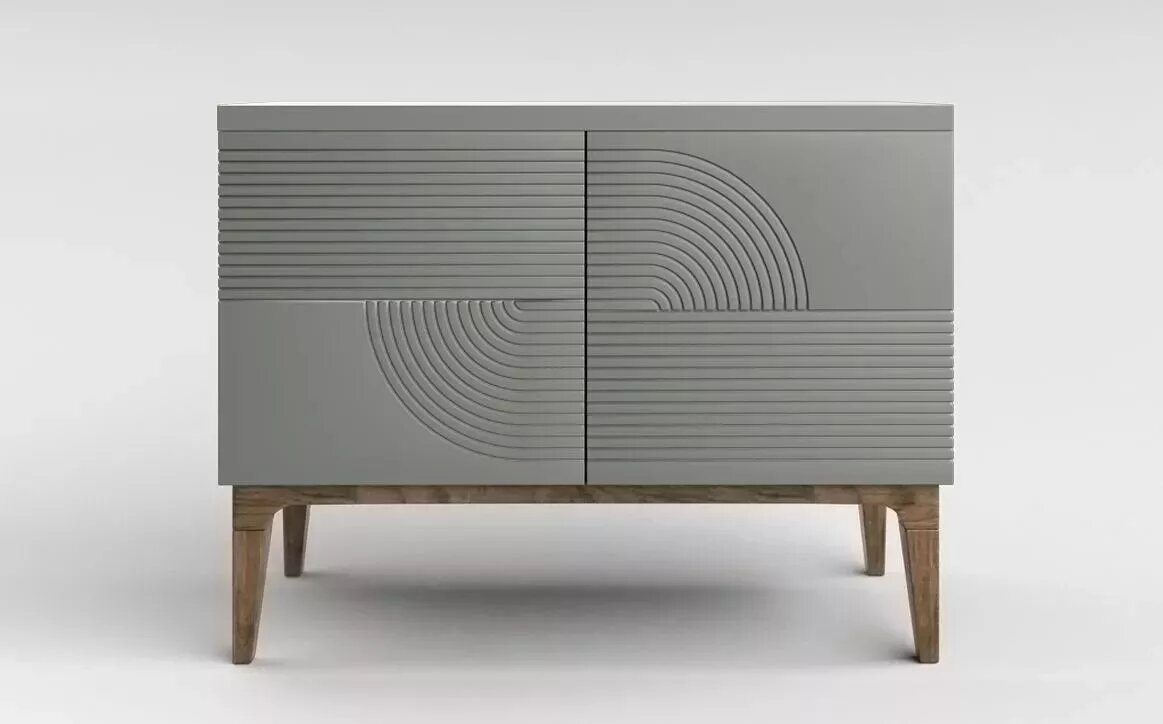 Комод Liberty и Пуф Nesta Simple от Creatica.shop идеально подойдут в маленькую прихожую