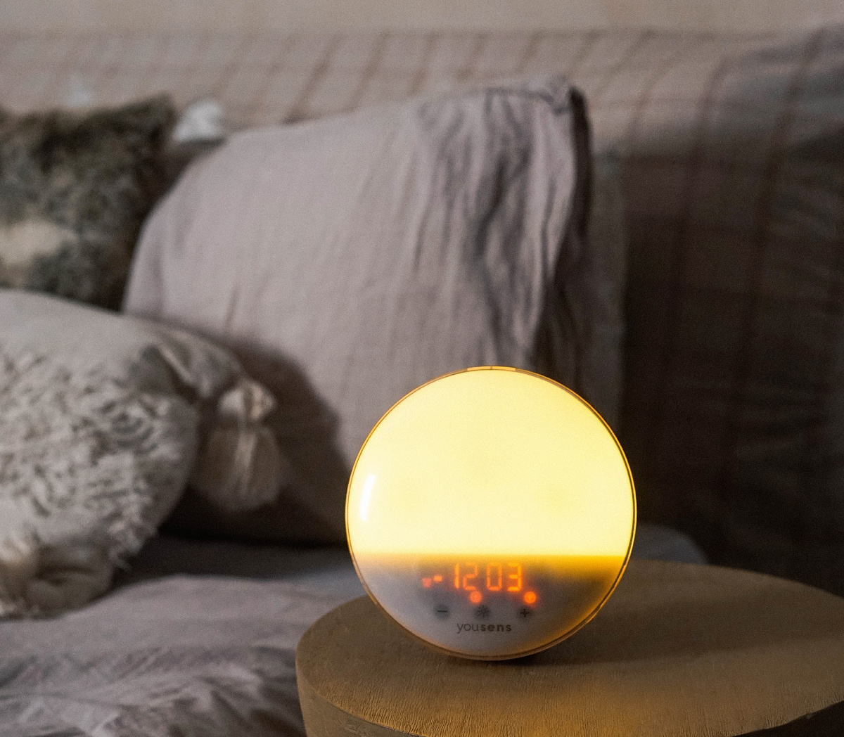 Световой будильник YouSens Wake-Up.  Ozon арт. 271721119