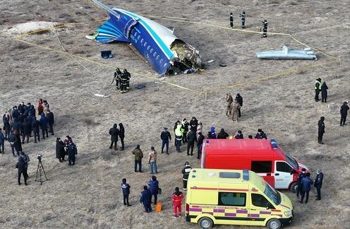 Место катастрофы. Фото Азамата Сарсенбаева