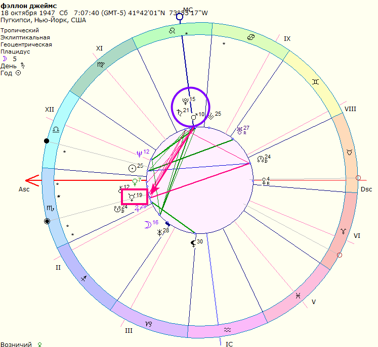 гороскоп Джеймса Фэллона