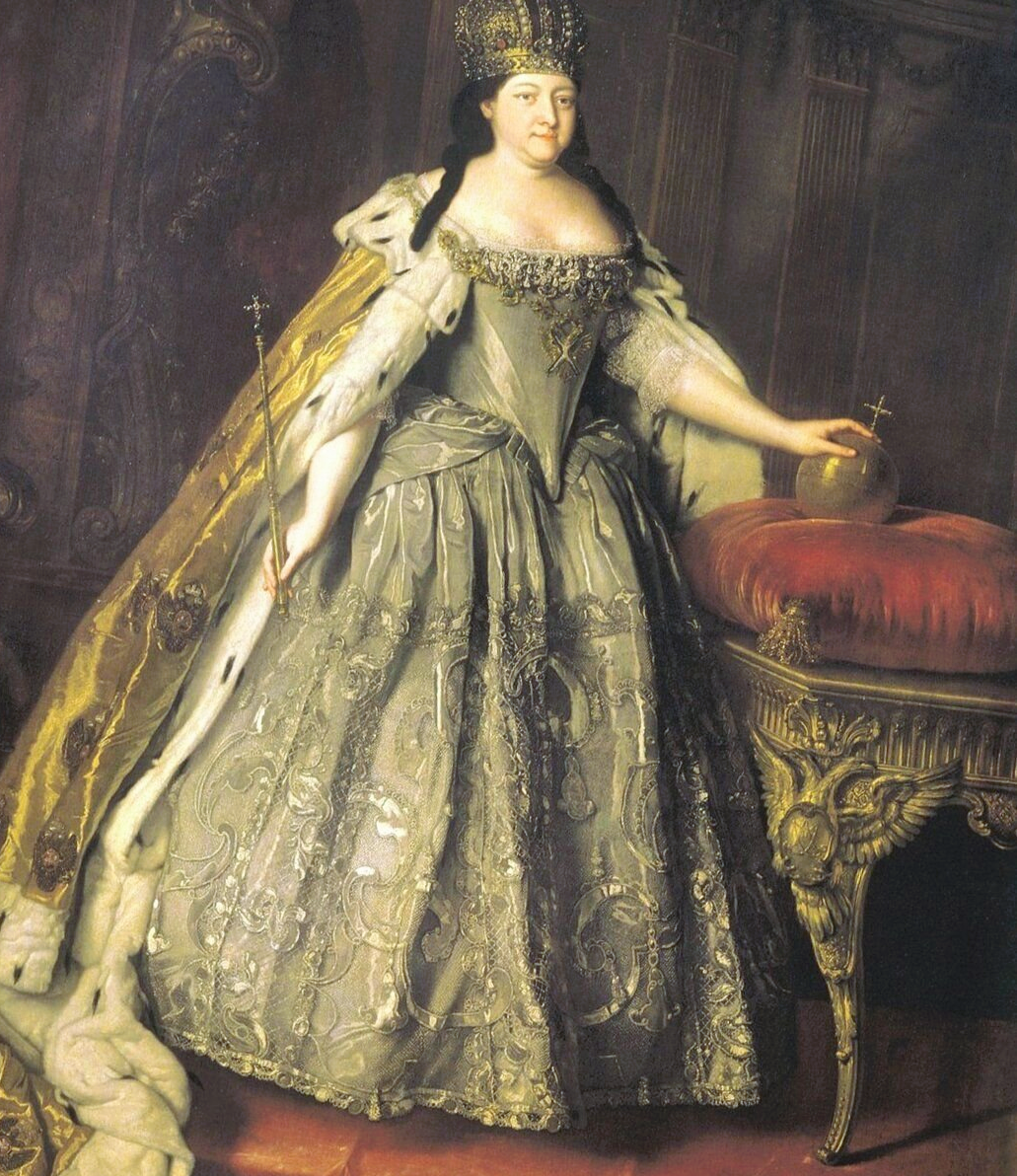 Императрица Анна Иоанновна. Художник Луи Каравак. 1730 г.