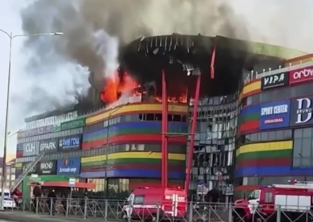    Пожар в ТЦ во Владикавказе произошёл из-за падения беспилотника