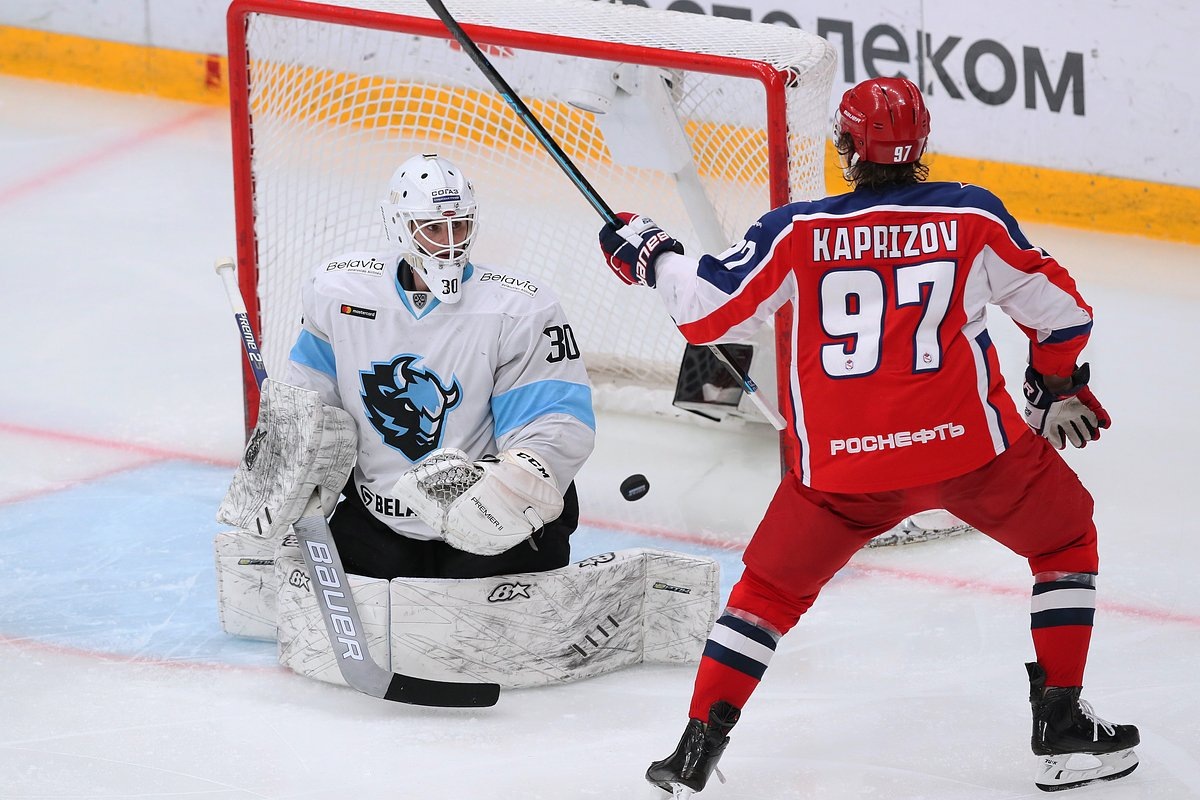 Кирилл Капризов в составе ЦСКАФото: Сергей Савостьянов / ТАСС