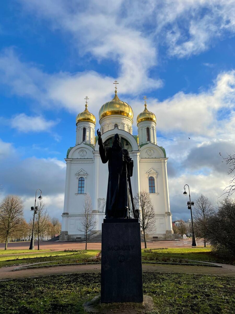 Собор святой великомученицы Екатерины (Фото сделано во время моей поездки в Санкт-Петербург, ноябрь 2024)