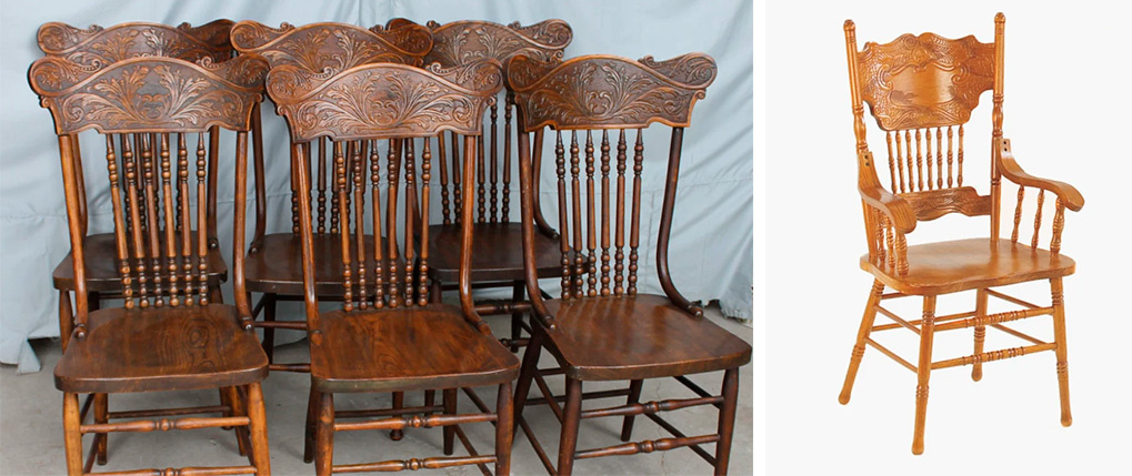 Стулья Кьявари времен королевы Виктории