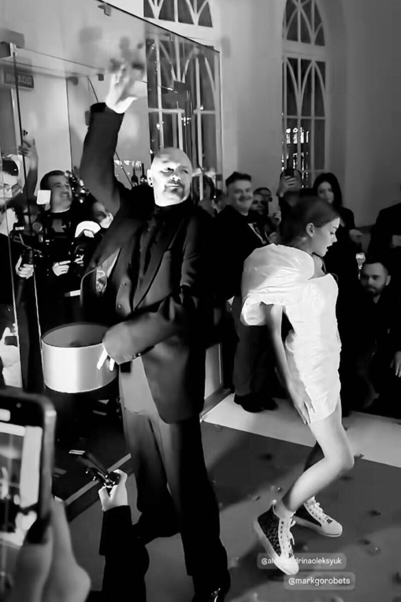    Марк Горобец и Александрина Олексюк Соцсети