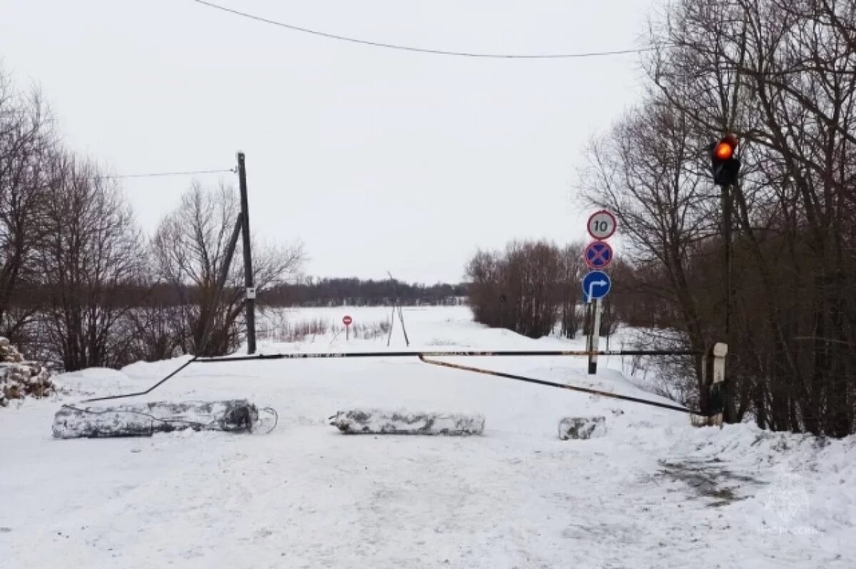    В Омской области открылась вторая ледовая переправа