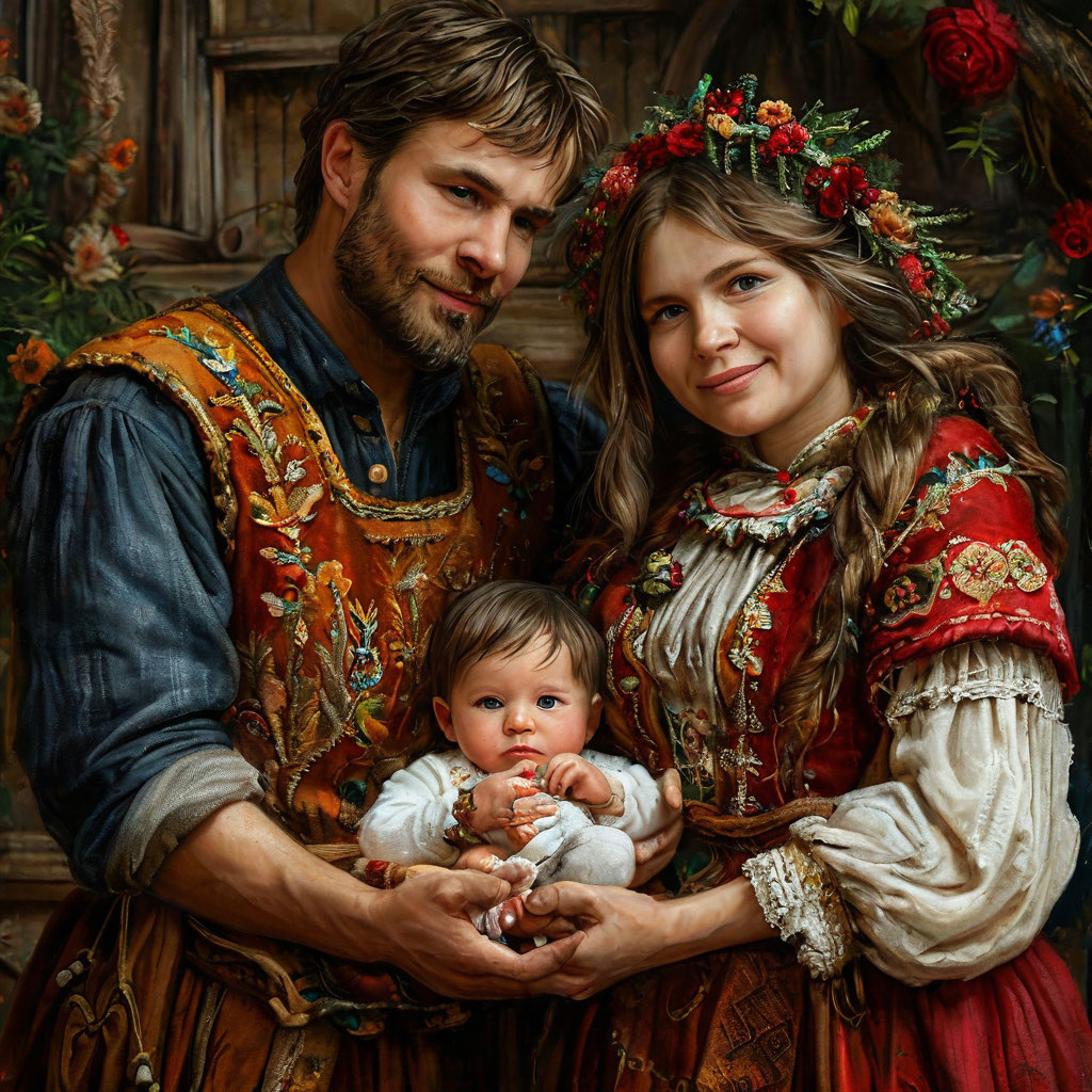 Кумовья — это крёстные отец и мать ребёнка по отношению к его родителям и друг к другу.