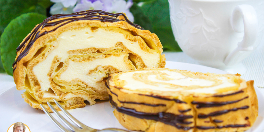 Нежнейший Рулет Карпатка с заварным кремом! Вкуснее эклеров и профитролей