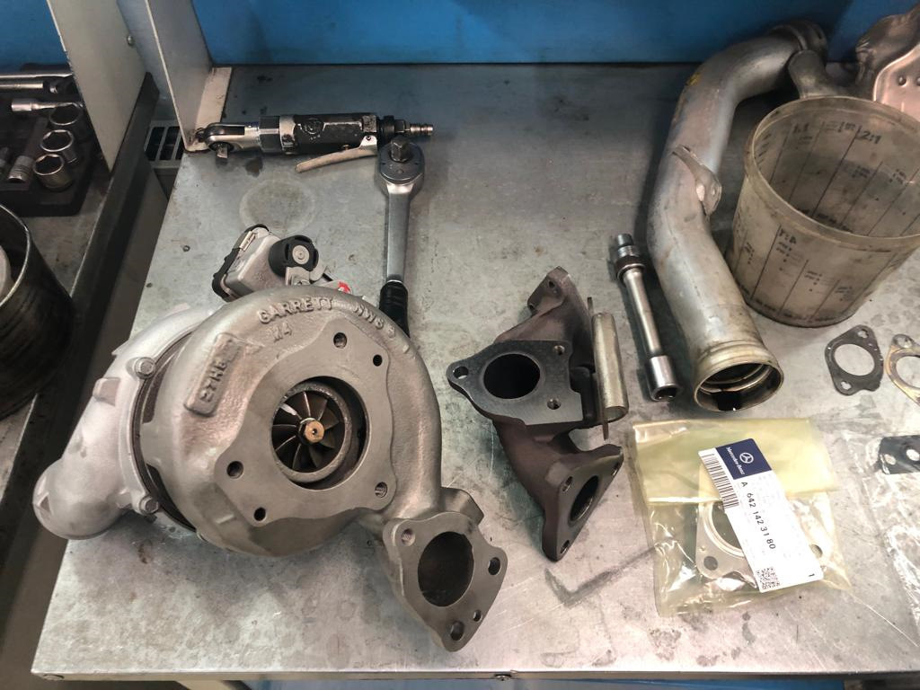 Ремонт турбин и ее дефектовка.