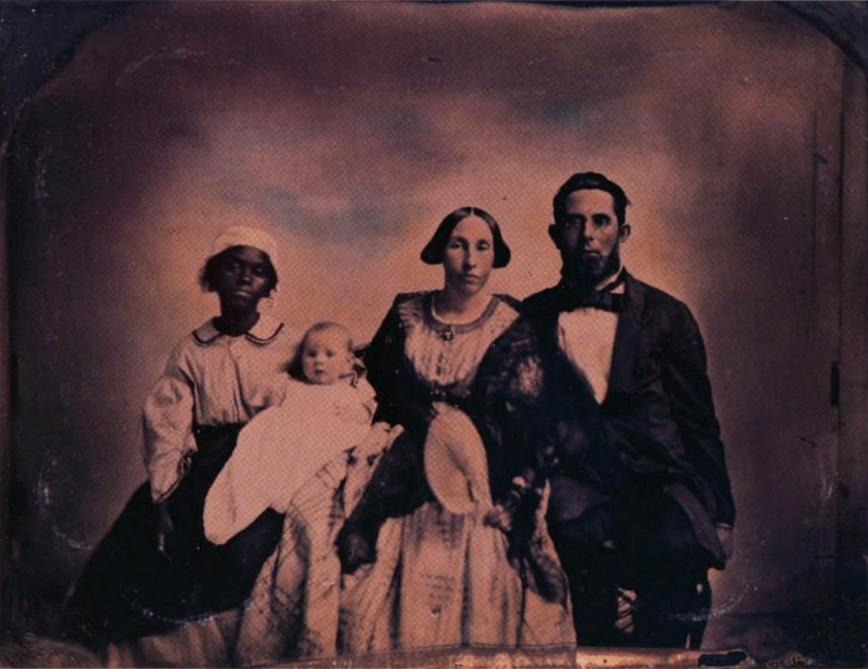 Портрет семьи плантатора и их раба | Источник изображения: Wikimedia Commons