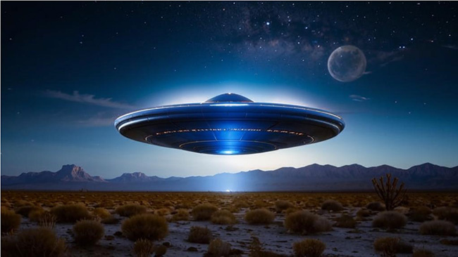 НЛО - частые гости в Зоне 51, штат Невада
