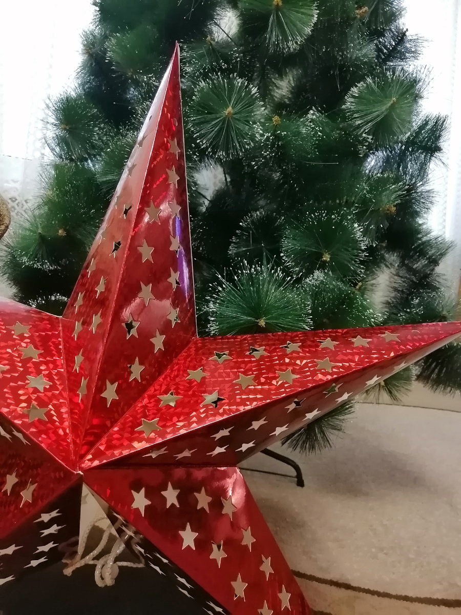 Ёлка и звезда. 