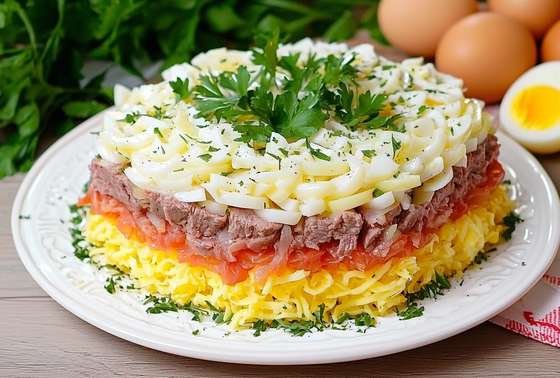    Салат «Мужской каприз»