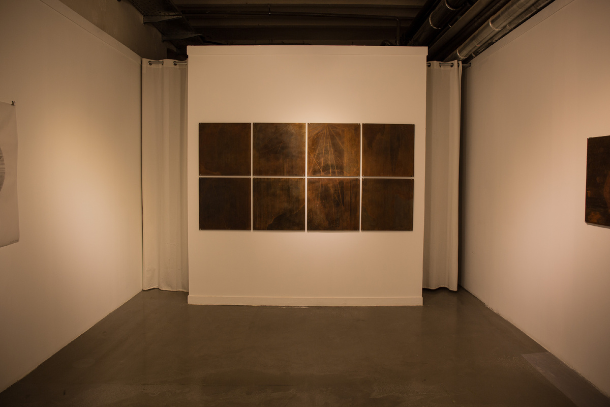 Работы Лизы Бобковой на персональной выставке в рамках проекта СТАРТ