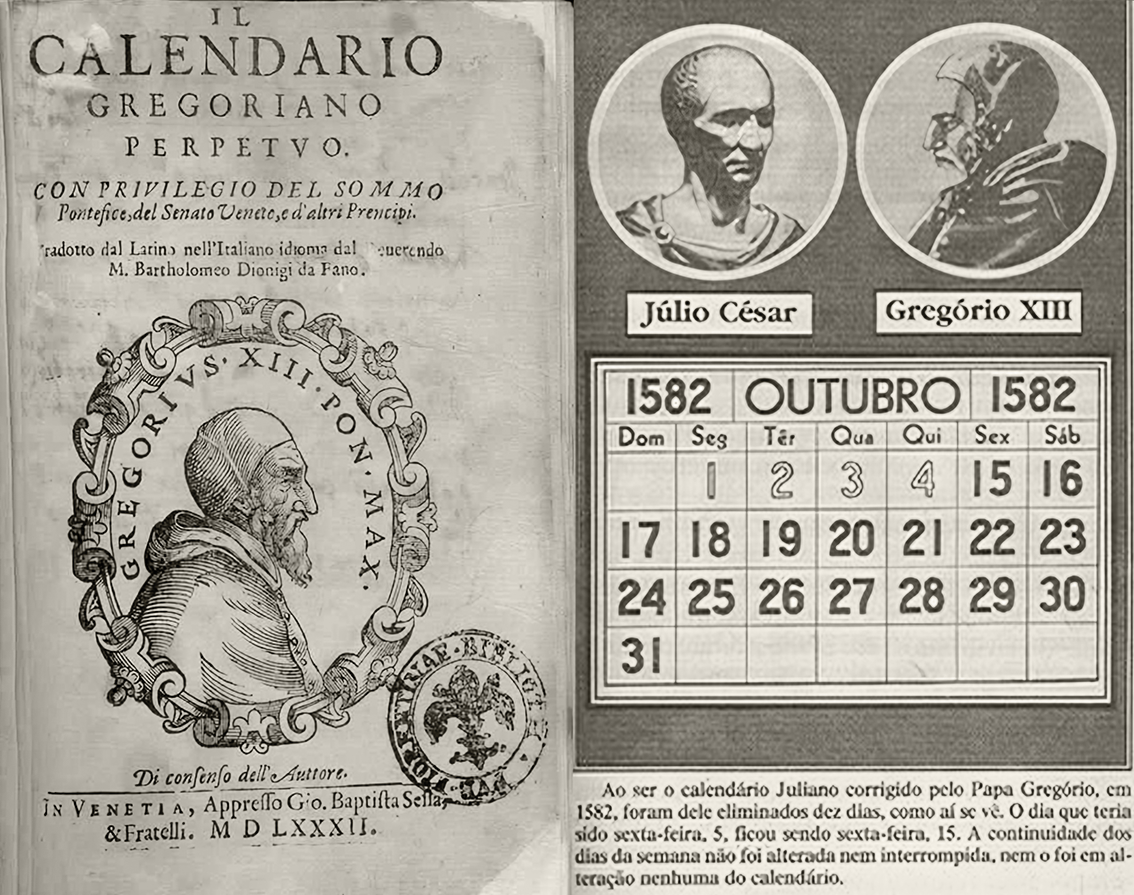 Реформа календаря. 1582 год