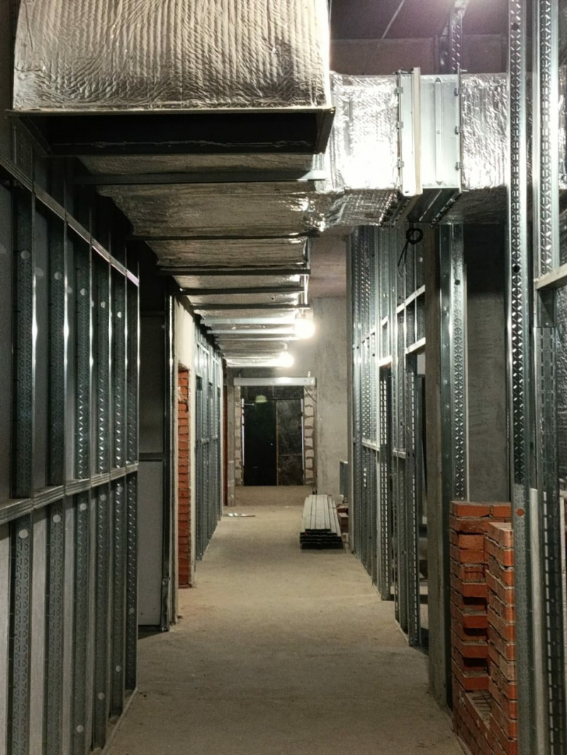    Минздрав Карелии опубликовал кадры строящегося хирургического корпусаМинздрав Карелии