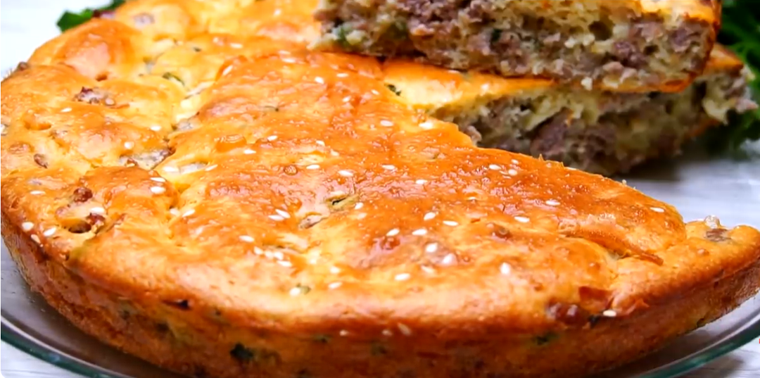 Заливной пирог «Ленивый Беляш». Рецепт проще не найти