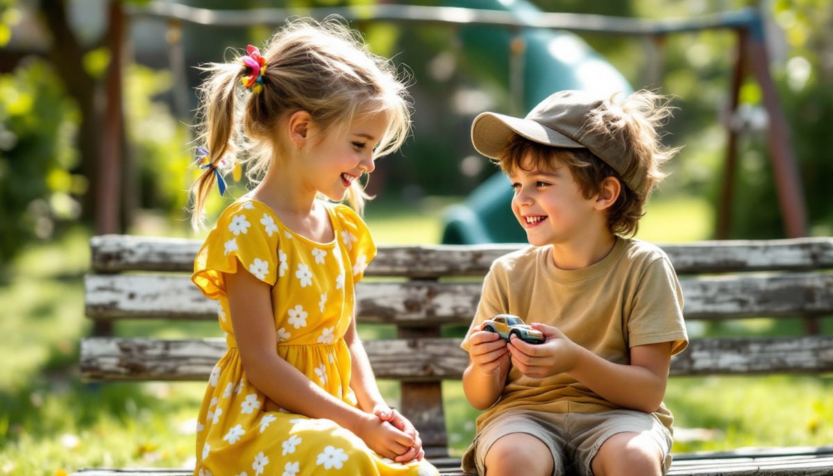 Лена вспомнила о детях