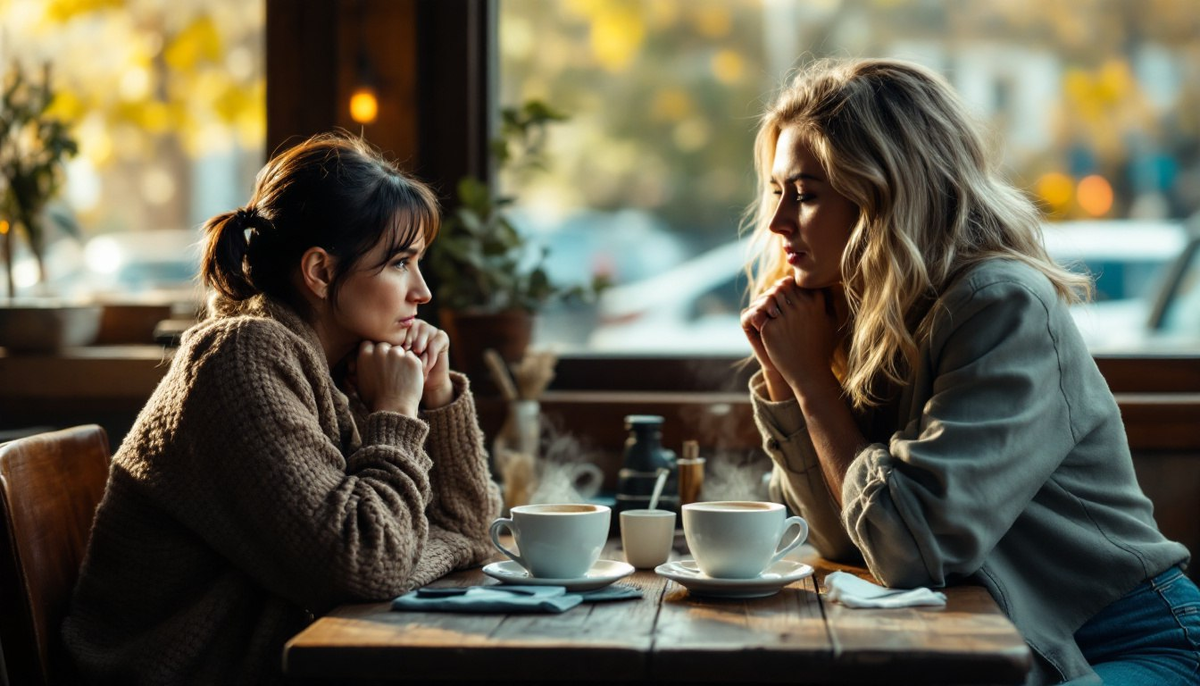 Между подругами возникло напряжение