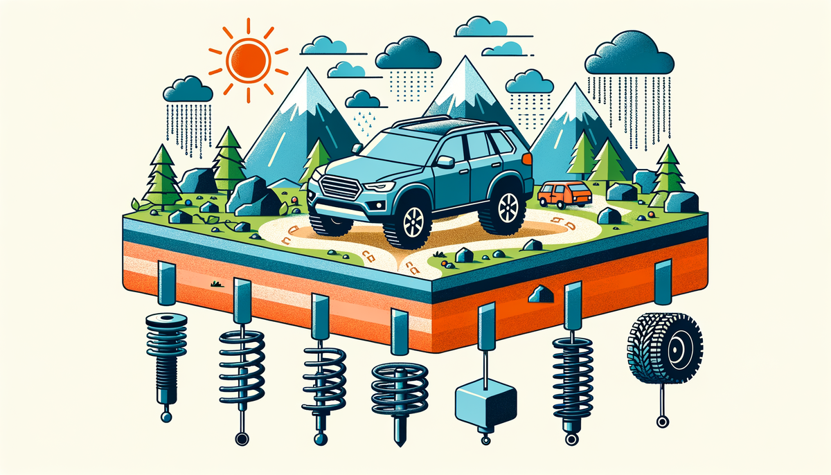 Как выбрать идеальные амортизаторы для внедорожника: советы по комфортной и безопасной езде по любым маршрутам