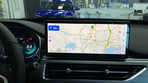 Навигация в XCITE X-CROSS 8: Carplay, Яндекс Навигатор, Андроид, расширение функций магнитолы в Dzen