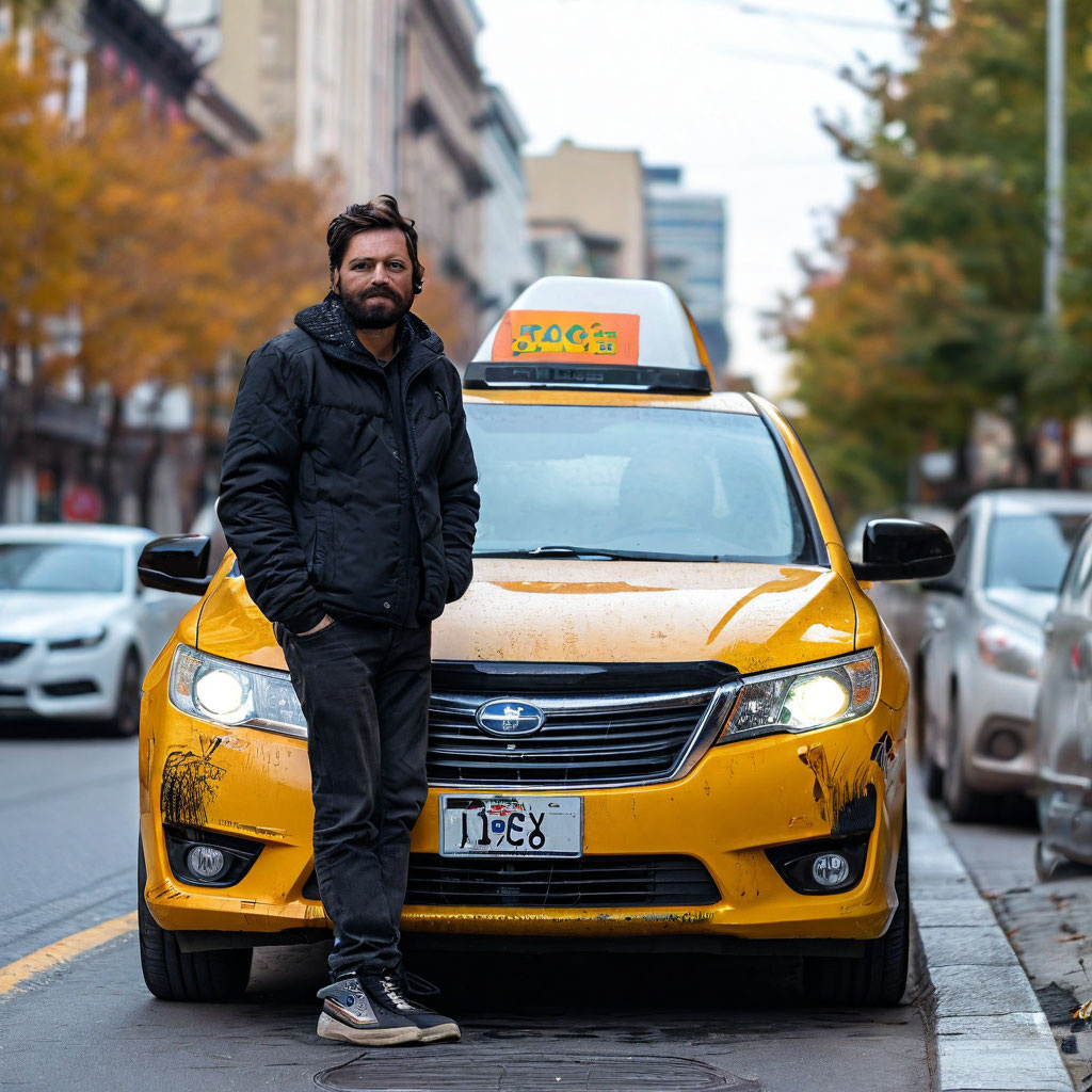 Вот так Алиса от Яндекса видит водителя эконом класса. Пожалуй, сейчас машины этой категории действительно так выглядят!