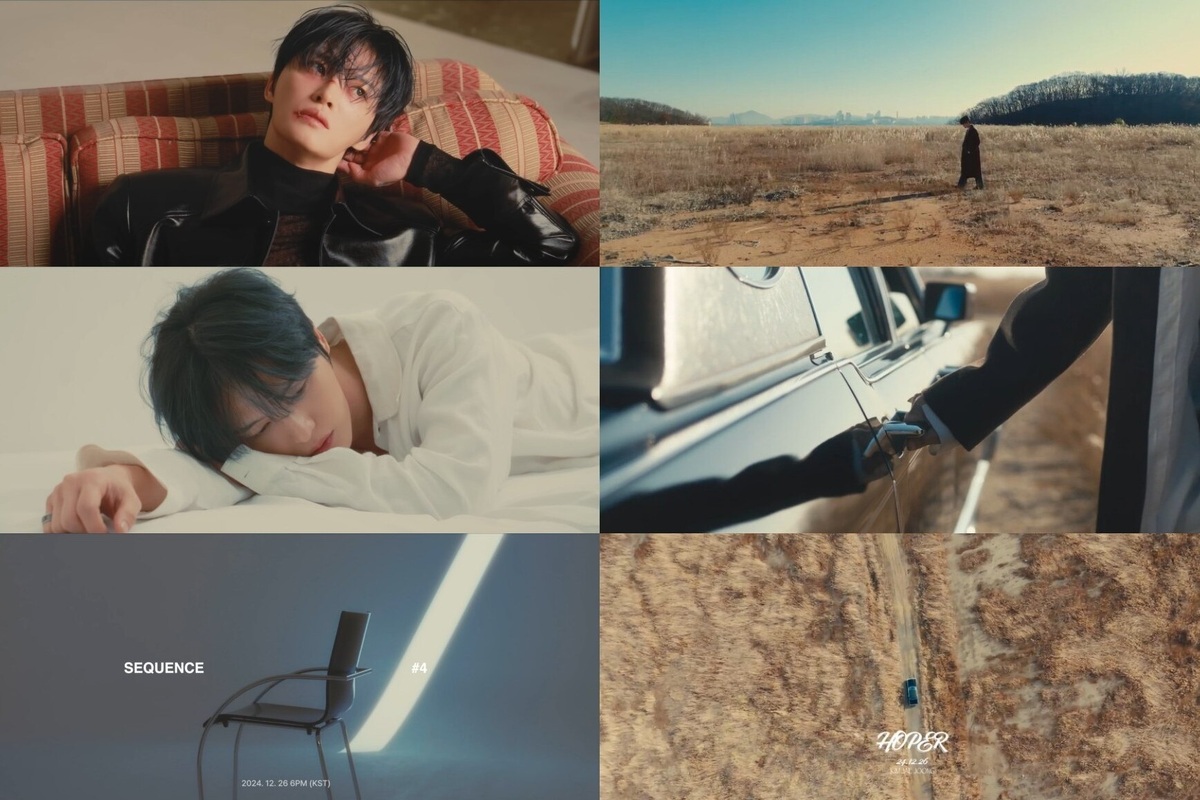     Ким Джэджун готовит зимний релиз: первые кадры клипа на трек HOPER