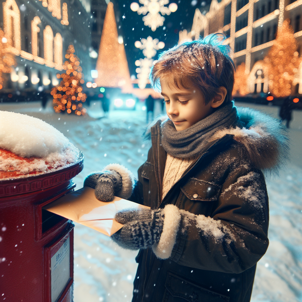 Письмо Деду Морозу с пожеланиями.