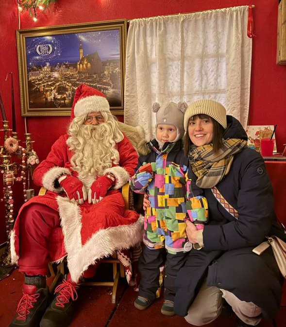 В гостях у Деда Мороза.