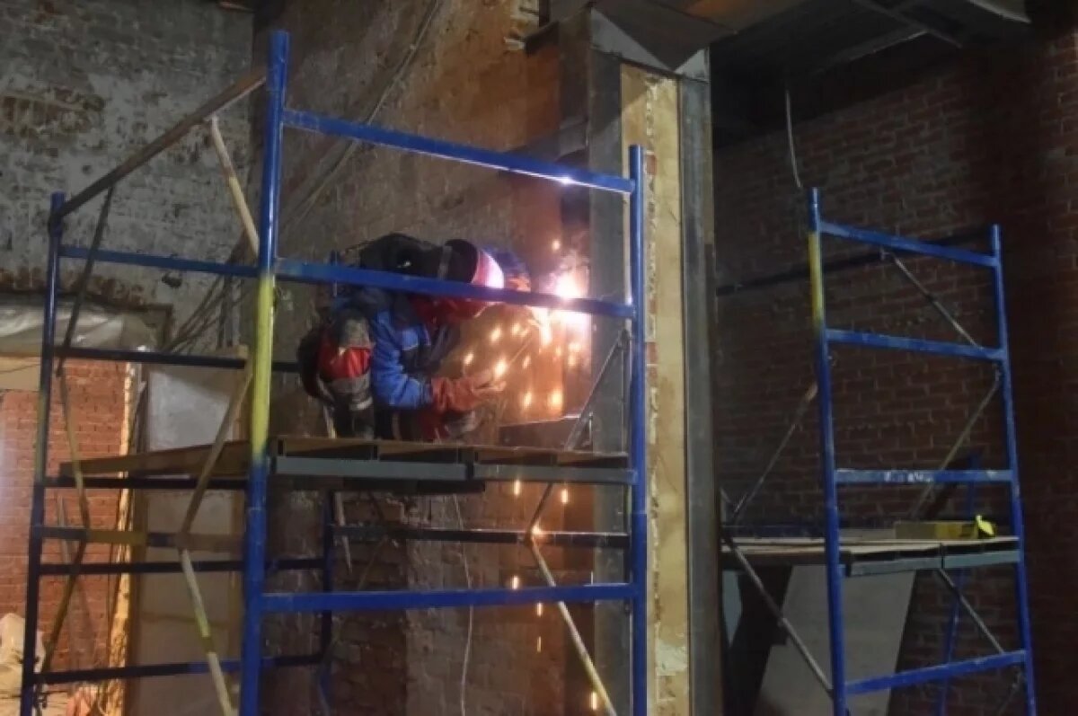    На Урале оценили ход реконструкции здания для шахматной академии