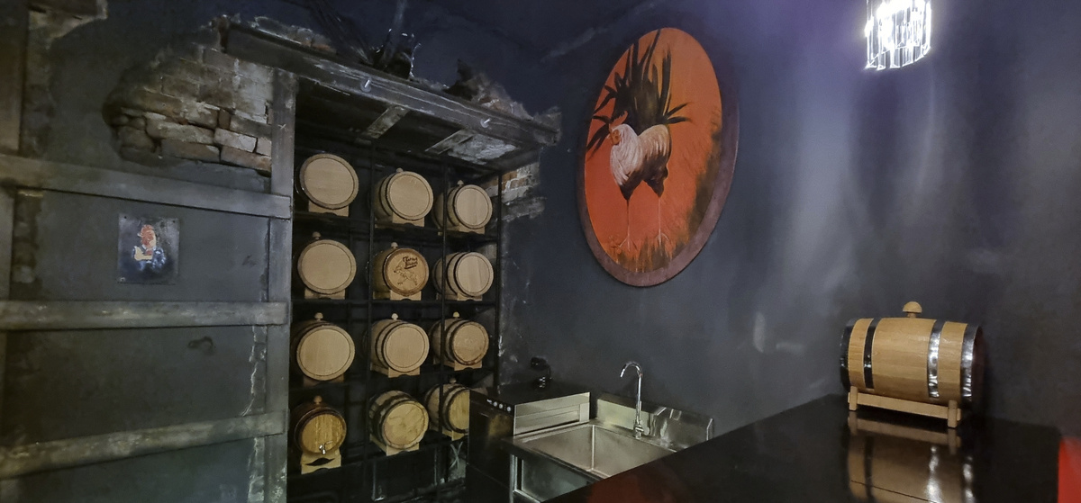 "Пряная вишня", интерьер