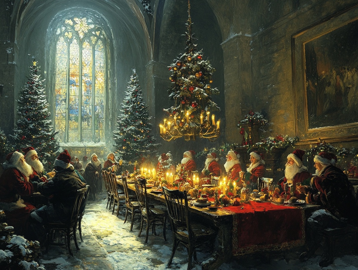 Новогоднее застолье