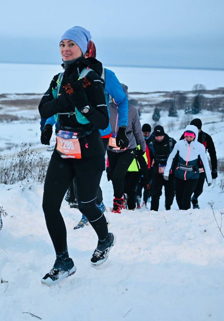 Илона на дистанции 