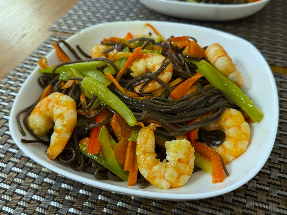 соба с китайской лапшой