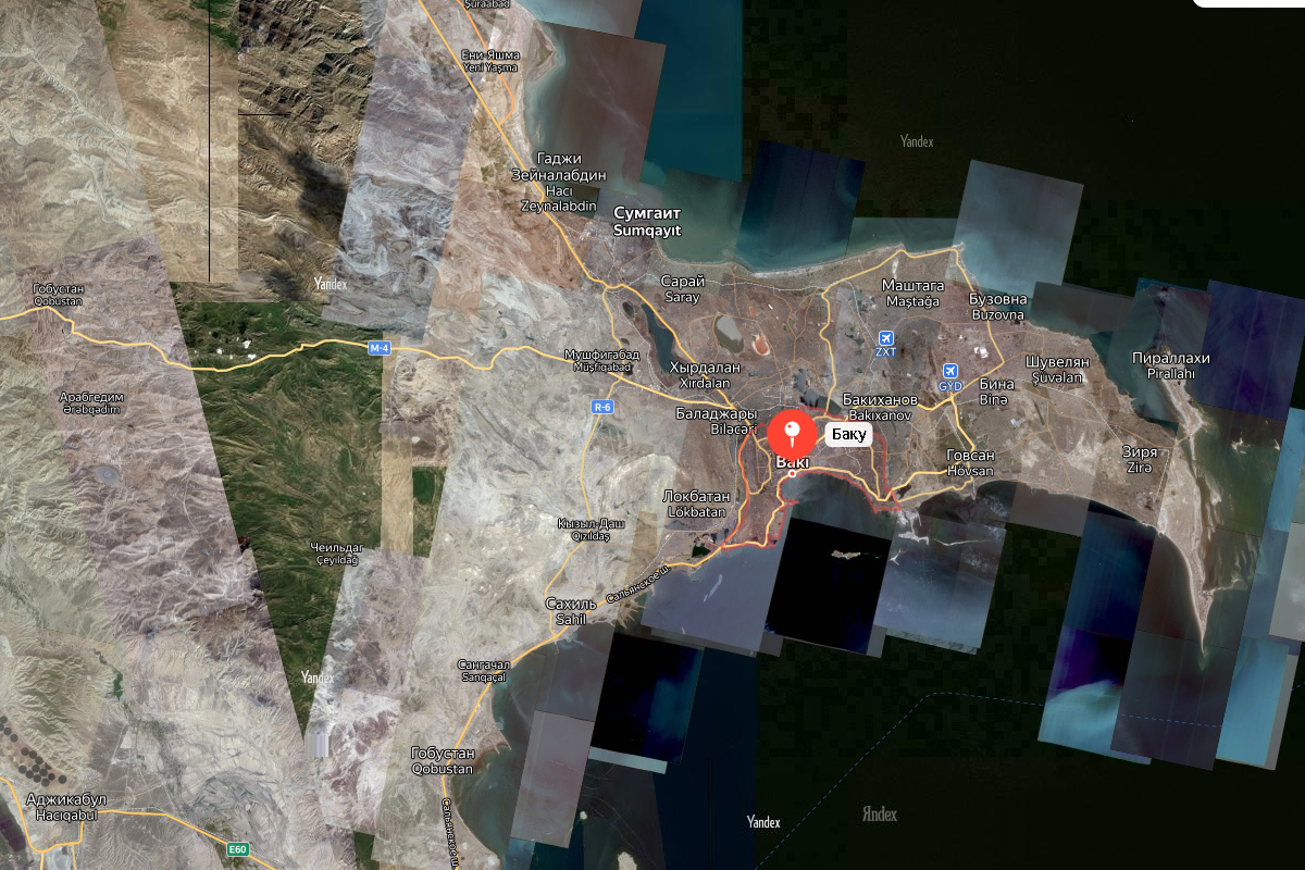 Снимок экрана с Яндекс.Карт