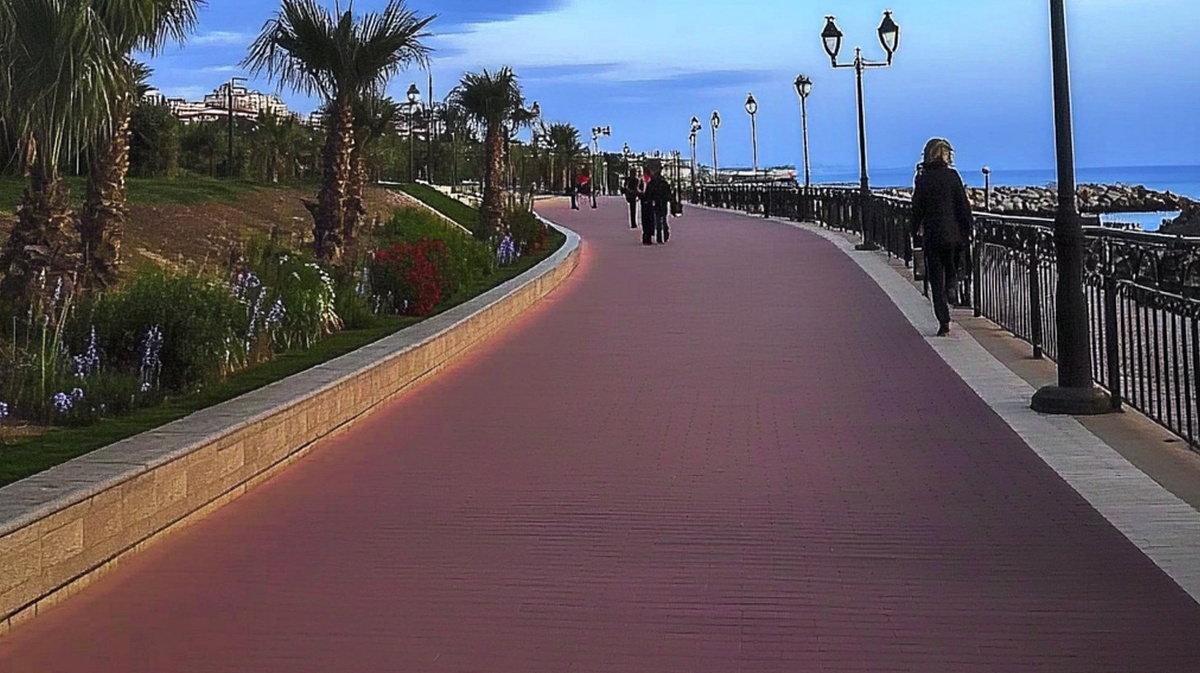 Имеретинская набережная. Создано автором