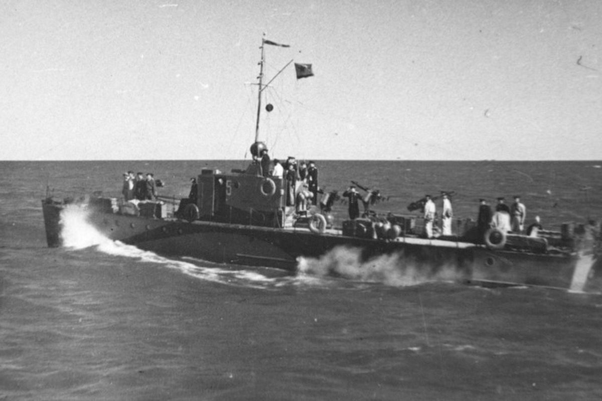 Морской охотник Балтийского флота «МО-124» 