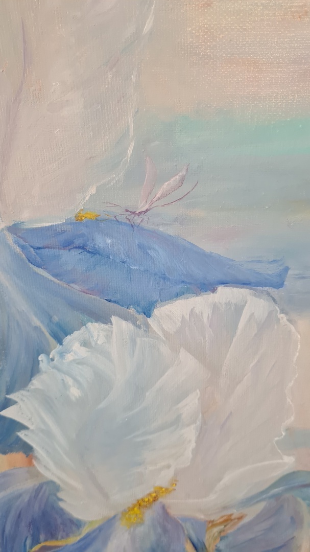 Фрагмент картины Ларисы Фелисион "Ирис"