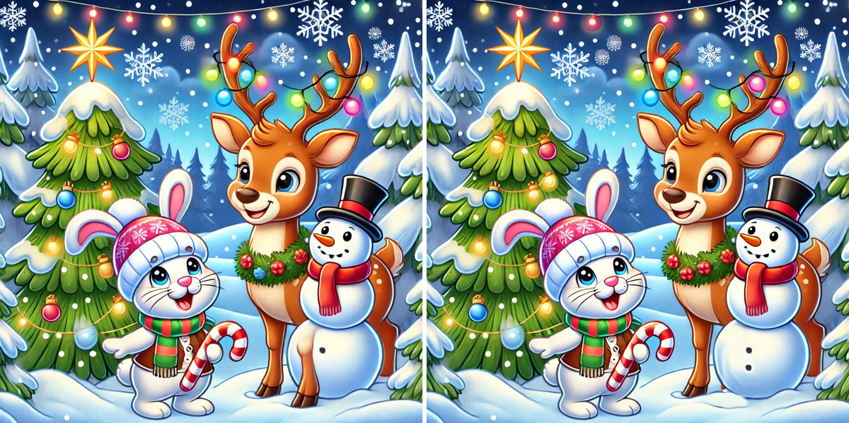 10 скрытых отличий: только самые внимательные смогут найти их все!