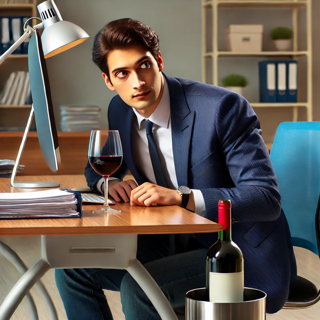 Человек выглядит успешным