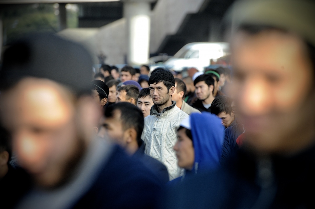    Мигранты. Фото: Дарья Ильина © REX