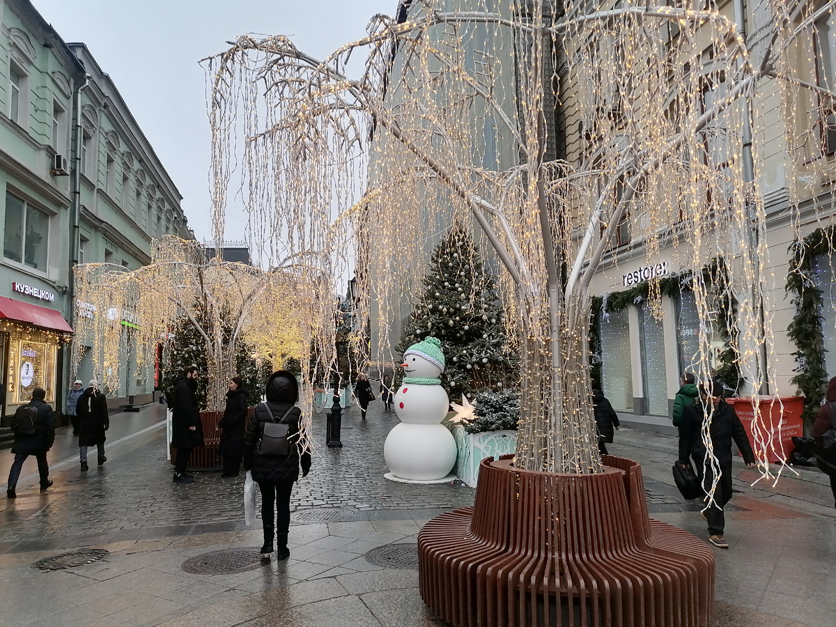 Кузнецкий мост. 24 декабря 2024 года.